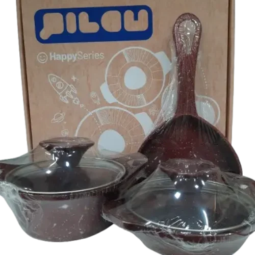 سرویس قابلمه گرانیت ۵ پارچه پیلو (Pilou)