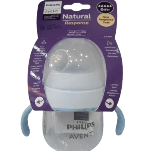 شیشه شیر ۱۵۰ میل دسته دار اونت (Avent)